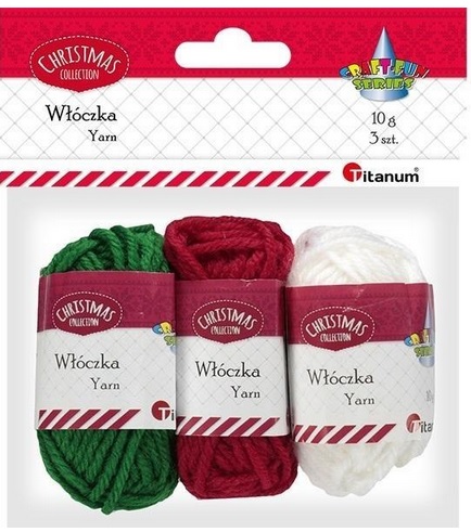 Włóczka Yarn 3x10g. Christmas Titanum_86264