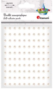 Perełki Craft-Fun Series białe 100szt. Titanum