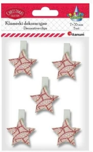 Ozdoba drewniana Craft-Fun Series Gwiazdka Titanum