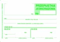 Przepustka Jednorazowa A7 571-9 MP_35599