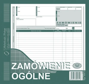 Zamówienie Ogólne 2/3 A4 332-1 MP