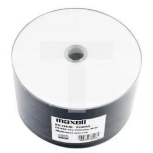 Płyty CD-R Printable Białe 700MB 50szt. Maxell