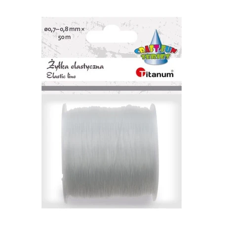 Żyłka ozdobna 0,7-0,8 mm 50m 623519 Titanum_87099