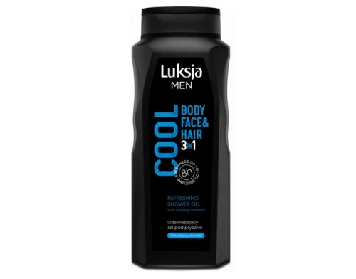 Żel pod prysznic Men Cool 3w1 500ml Luksja_87173