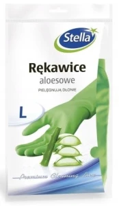 Rękawiczki wielorazowe L kauczuk 2 szt. Stella