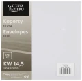 Koperta 145x145 NK biała gładka op10szt Galeria Papieru_87220