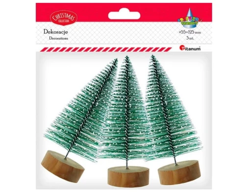 Choinki dekoracyjne 12,5cm 628093 Titanum_87306