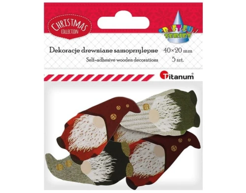 Dekoracje samoprzylepne Skrzat 5szt 628929 Titanum_87308