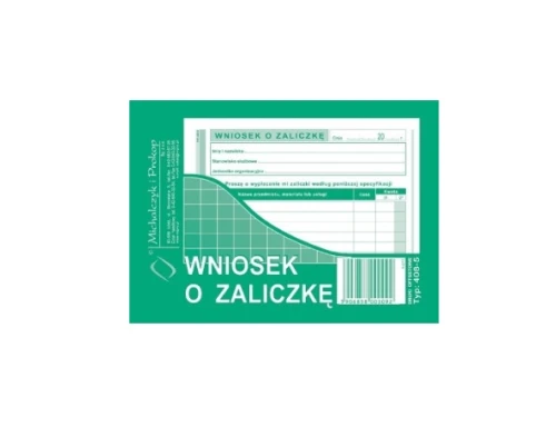 Wniosek o Zaliczkę 40k 408-5 MP_67720