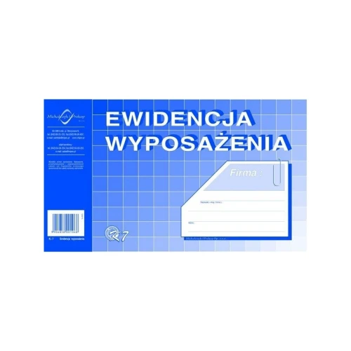 Ewidencja wyposażenia K7 MP_28471