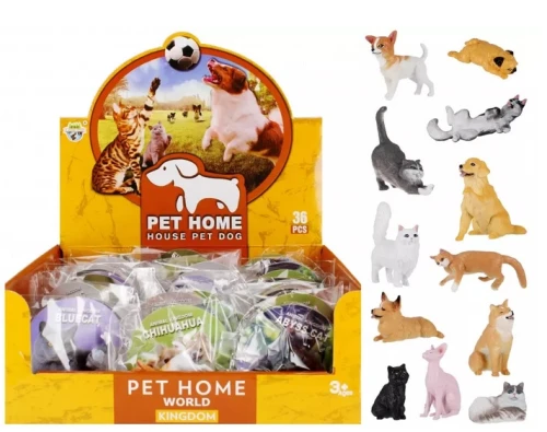 Zwierzęta Domowe 4-8cm Mix Mega Creative_87811