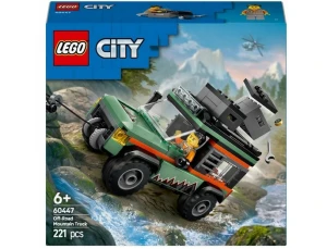 Klocki Lego City Górska ciężarówka terenowa 4x4 60447 6+