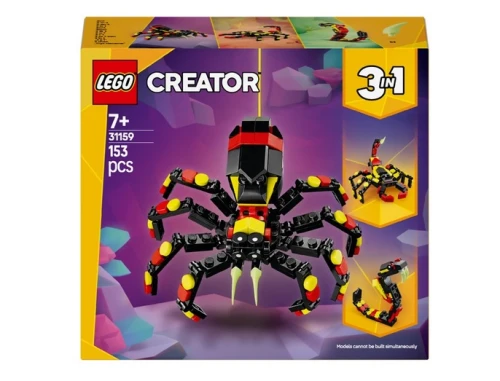 Klocki Lego Creator Dzikie Zwierzęta: Zaskakujący Pająk 31159 7+_88251