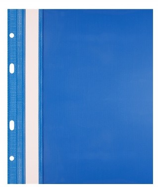 Skoroszyt wpinany A5 PCV, niebieski 10szt. Biurfol_88367