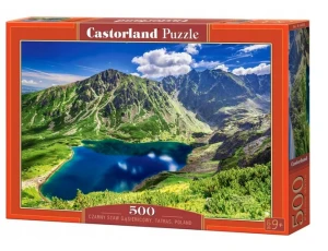 Puzzle 500 elementów Czarny Staw Gąsienicowy Tatry B-54053 Castorland