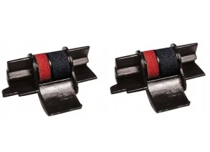 Wałek barwiący do kalkulatora 2szt czerwono czarny Asarto AS-RIR40T