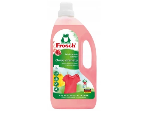 Żel do prania tkanin kolorowych owoc granatu 1,5L Frosch_88535