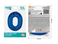 Balon foliowy cyfra „0” niebieska 92cm CH-S9N0 Godan_88631