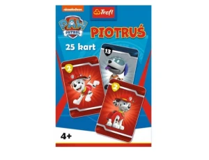 Gra karciana Piotruś 25 kart Paw Patrol 08513 Trefl