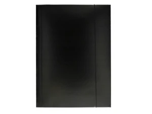 Teczka z gumką czarna A4 300g 4-G004/CZA/W/300 Kiel-Tech