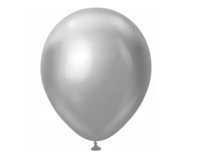 Balony chromowane Srebrne Beauty&Charm 30cm 5szt CB-5LSR Godan