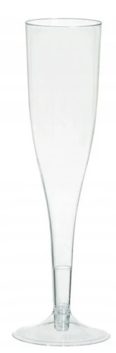 Kieliszki plastikowe 120ml do szampana wielorazowe 10szt. ArtPlast_88865
