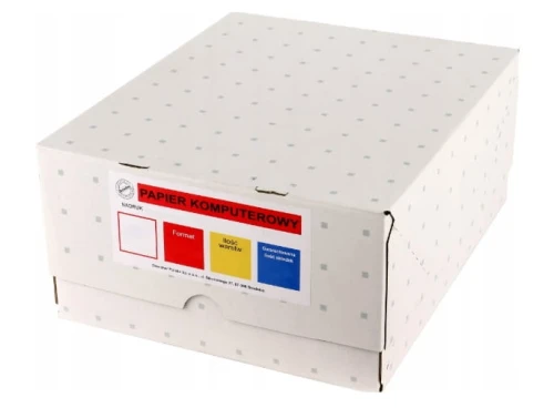 Papier offsetowy do drukarki igłowej 240x6x1 4000 składek Drescher_88941