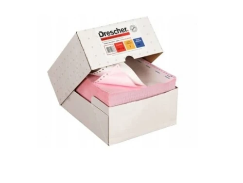 Papier offsetowy do drukarki igłowej 240x6x2 1800 składek Drescher_88944