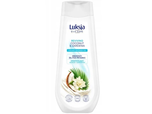 Kremowy żel pod prysznic Kokos i Gardenia 500ml Luksja Silk Care_88965
