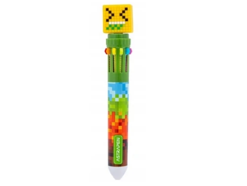Długopis automatyczny wielokolorowy 10 w 1 Minecraft 201023903 Astra_89032