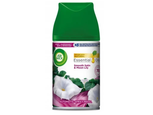 Odświeżacza powietrza Księżycowa Lilia otulona satyną 250ml zapas AirWick_89064