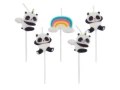 Świeczki pikery Pandy 5szt SF-SPPA Godan_89105