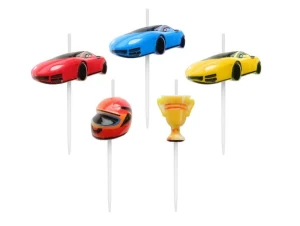 Świeczki pikery Wyścigi samochodowe 5szt SF-SPWS Godan