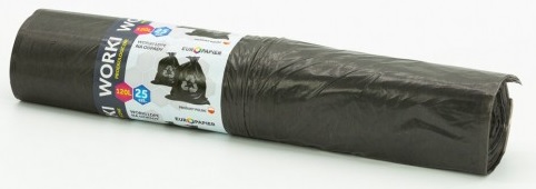 Worki na śmieci 120L 25szt. czarne EKO LD_89131