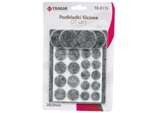 Podkładki filcowe pod krzesła 27szt TR-0115 Tragar_89158