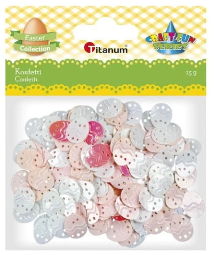 Konfetti Wielkanocne ażurowe pisanki 15g Titanum_89216
