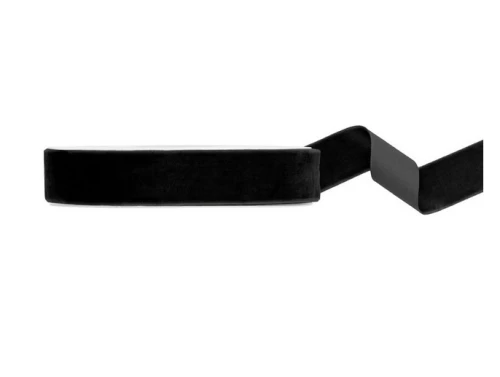 Wstążka welurowa czarna 15 mm x 10 m Party Deco_89286