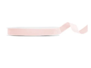 Wstążka welurowa różowa jasna 15 mm x 10 m TW15-081J Party Deco