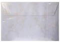 Koperta Marmur Złoty C6 114x162mm  120g 10 szt. Galeria Papieru_89339