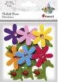 Naklejki filcowe kwiatki Craft-Fun Series mix 6szt. Titanum_89352