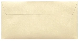 Koperta DL Mika kremowa 120g/m2, op/10szt. Galeria Papieru