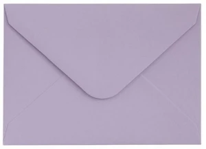 Koperta MINI Gładki Lawendowy 130g/m2, op/10szt. Galeria Papieru