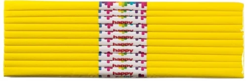 Bibuła marszczona cytrynowy 50x200cm Happy Color_89566