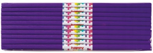 Bibuła marszczona jagodowy 50x200cm Happy Color_89576