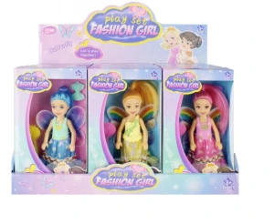 Lalka 15 cm Wróżka z akcesoriami 524396 Mega Creative