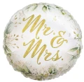 Balon foliowy, ślubny, Mr and Mrs, 45 cm Godan_89792