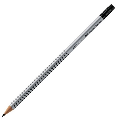Ołówek Grip 2001 „B” z gumką 1szt. Faber-Castell_89832