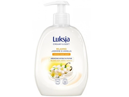 Mydło kremowe w płynie Jaśmin i Wanilia 500ml Luksja Creamy&Soft_89860