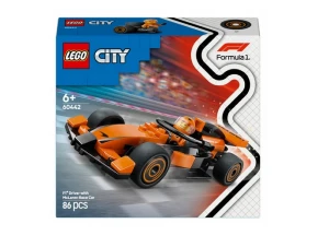 Klocki konstrukcyjne Lego City F1 Kierowca i bolid McLaren 60442 6+