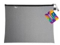 Koperta A4 z suwakiem czarna BT605-V Tetis_90126